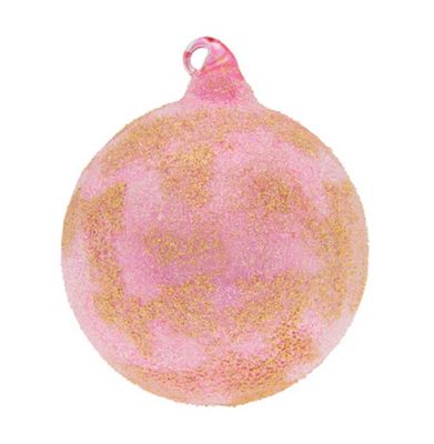 Kat + Annie Gold Foil Speckled Round Ornament Set of 6, 84675, 026301846758