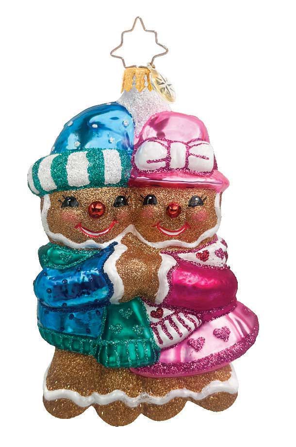 Christopher Radko Gingerbread Sweethearts Ornament 1022630, 026301944409