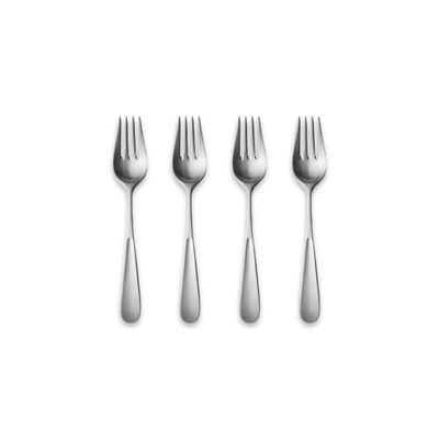 George Jensen Vivianna Cake Fork Gift Box Set Stainless Steel 4 Pieces 10014999, 5713275066958