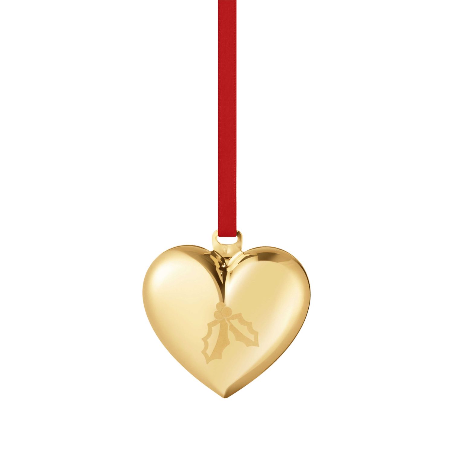 George Jensen 2026 Christmas Heart 18kt Gold Plated Brass 10021068, 5713275276821