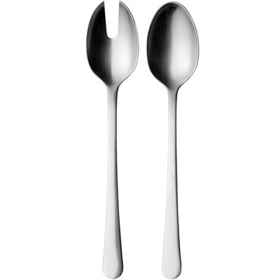 George Jensen Copenhagen Serving Set Gift Box 2 Pieces Matte Stainless Steel 3340502, 5705140283263
