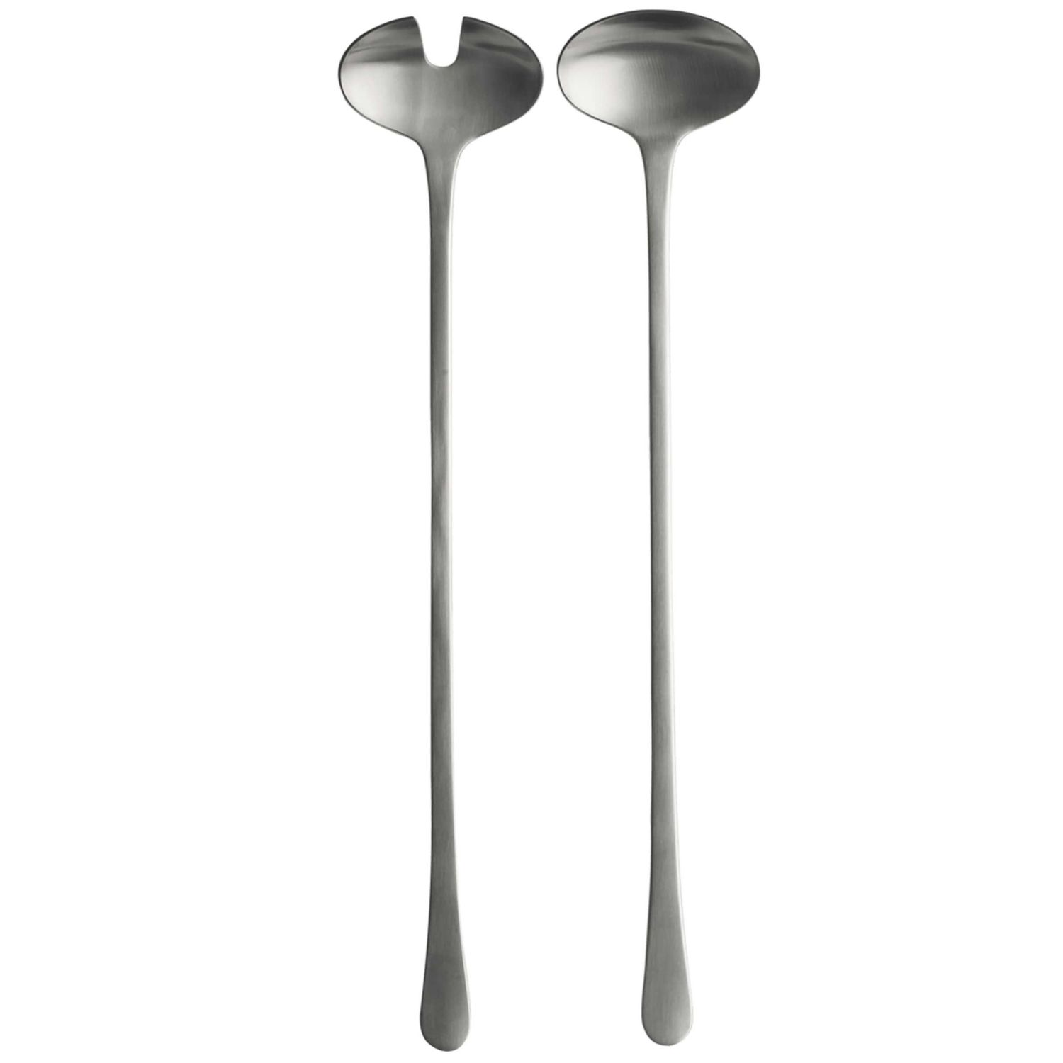 George Jensen Copenhagen Salad Serving Set Gift Box 2 Pieces Matte Stainless Steel 3340503, 5705140…