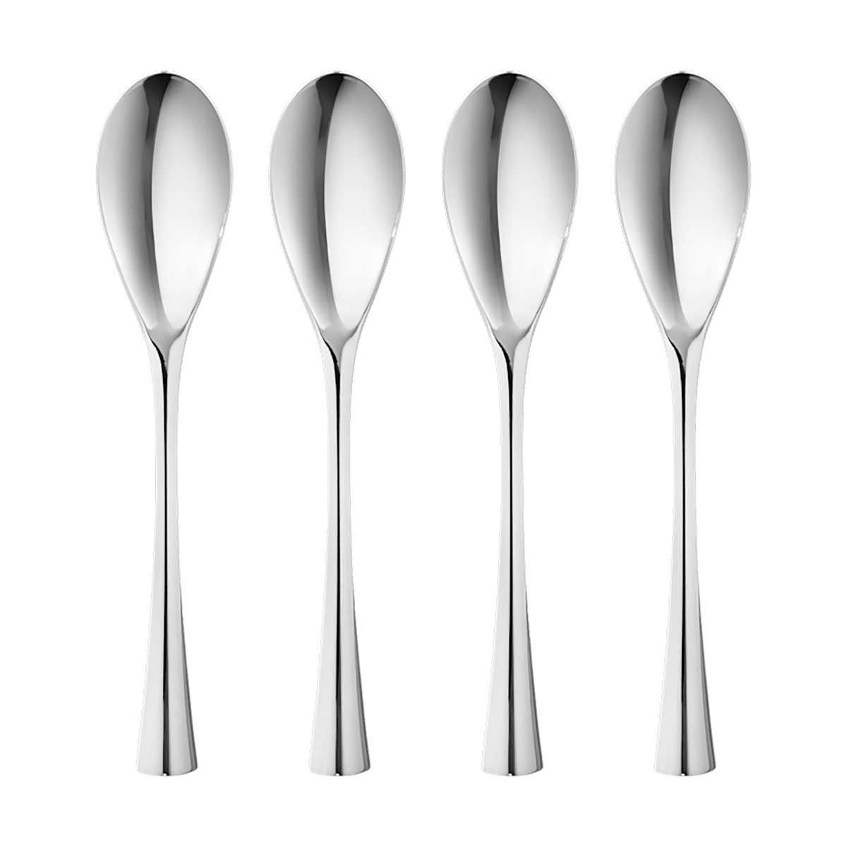 George Jensen Cobra Teaspoon Mirror Stainless Steel 4 Pieces 10020266, 5713275241492