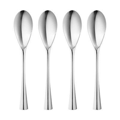 George Jensen Cobra Teaspoon Mirror Stainless Steel 4 Pieces 10020266, 5713275241492