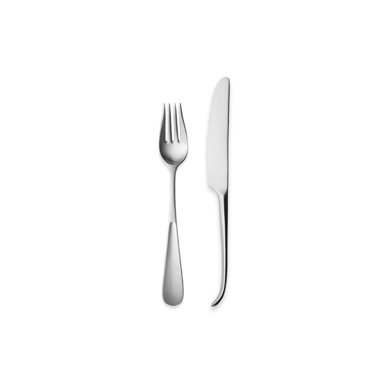 George Jensen Vivianna Dessert &amp; Starter Cutlery Gift Box Stainless Steel 8 Pieces 10015001, 571327…