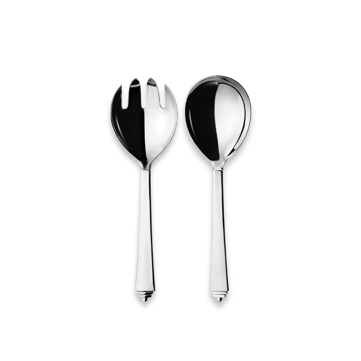 George Jensen Pyramid Serving Set Stainless Steel 2 Pieces 10014995, 5713275066897