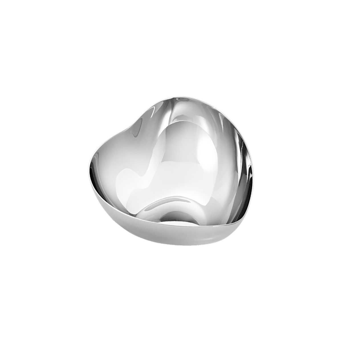 George Jensen Heart Bowl Small Mirror Stainless Steel 10020942, 5713275270768