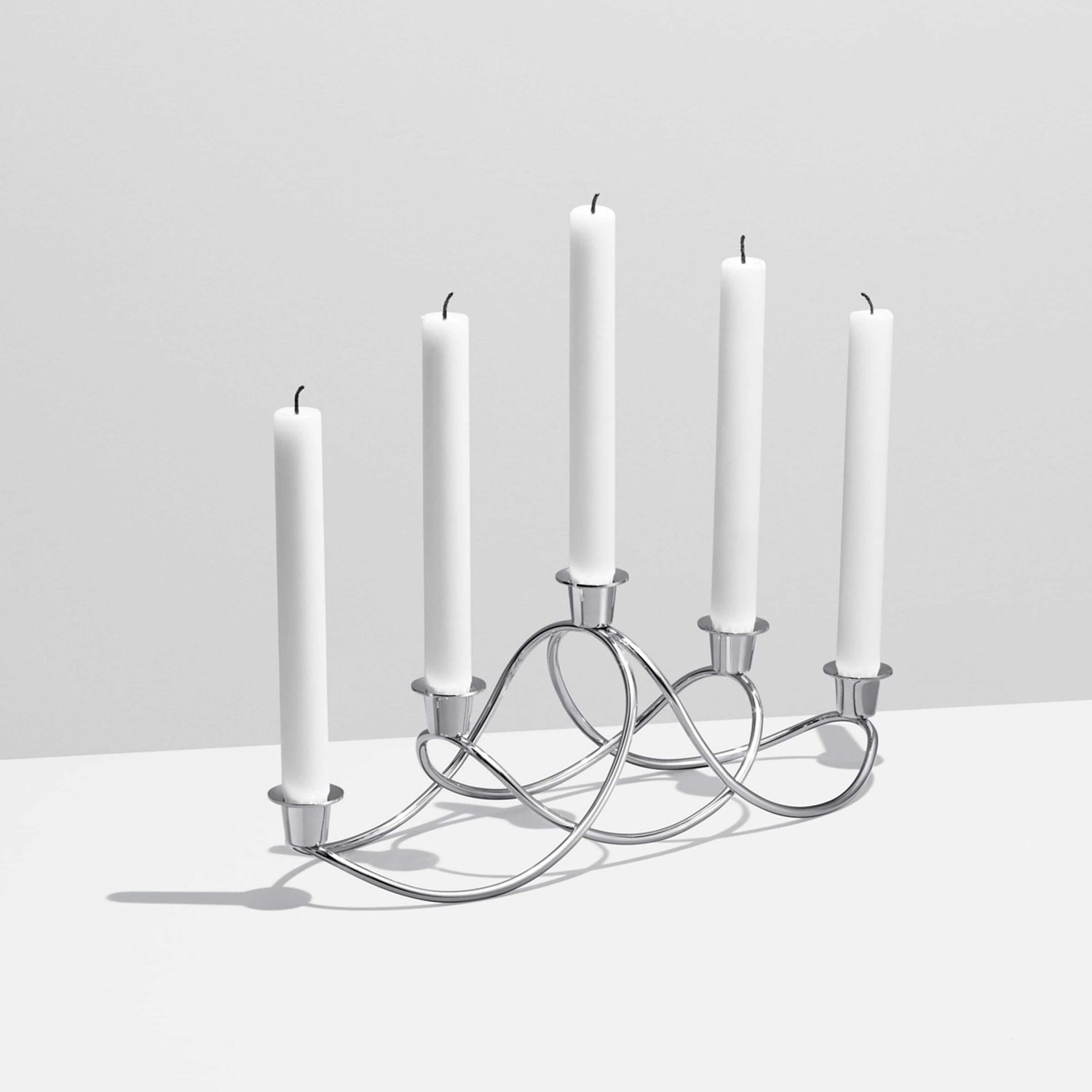 George Jensen Harmony Candleholder Mirror Stainless Steel 3586143, 5705145262904
