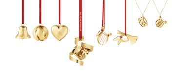 George Jensen 2026 Christmas Gift Set 8 Pieces 18kt Gold Plated Brass &amp; Zinc Alloy 10021072, 571327…