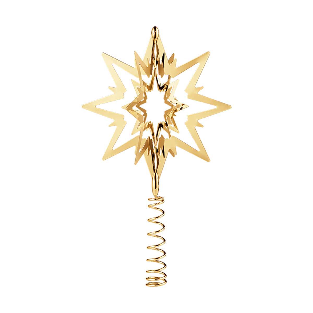 George Jensen Top Star Small 18kt Gold Plated 10013714, 5713275057345