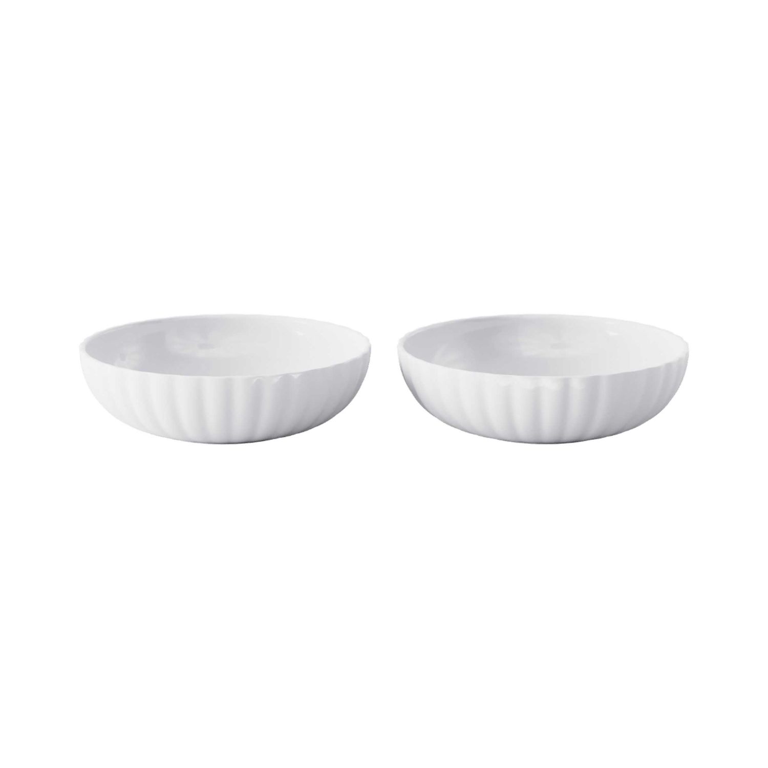 George Jensen Bernadotte Bowl Porcelain 20 cl 2 Pieces 10020525, 5713275256434