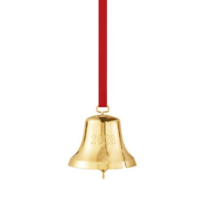 George Jensen 2026 Christmas Bell 18kt Gold Plated Brass 10021066, 5713275276784