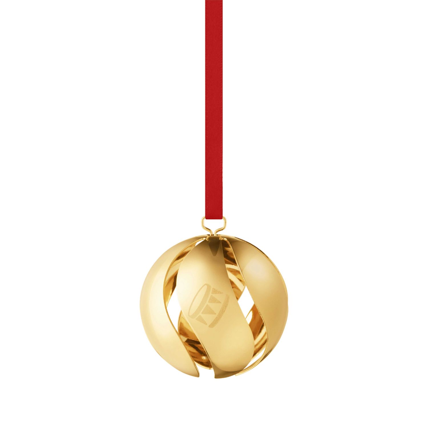 George Jensen 2026 Christmas Ball 18kt Gold Plated Brass 10021064, 5713275276746