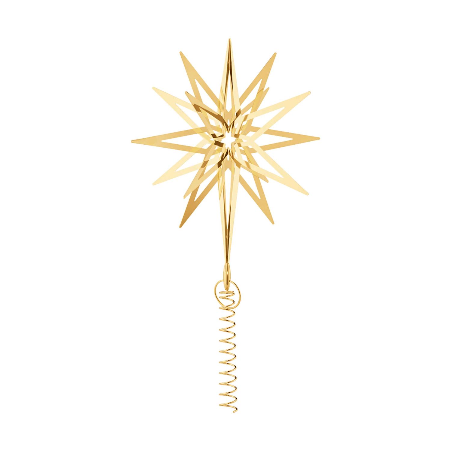 George Jensen Top Star 2025 Large 18kt Gold Plated 10020765, 5713275261575
