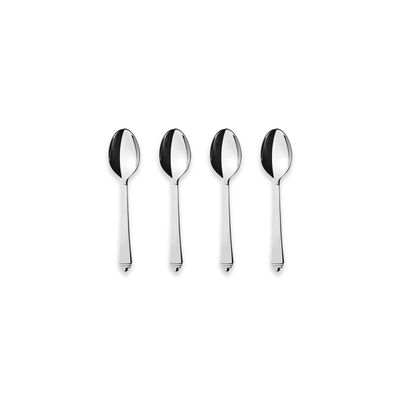 George Jensen Pyramid Large Teaspoon Gift Box Stainless Steel 4 Pieces 10014997, 5713275066934