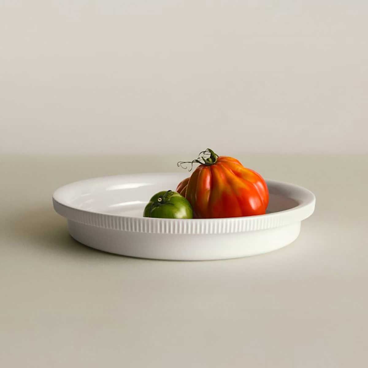 George Jensen Bernadotte Round Ovenware Dish Porcelain 10020601, 5713275255338
