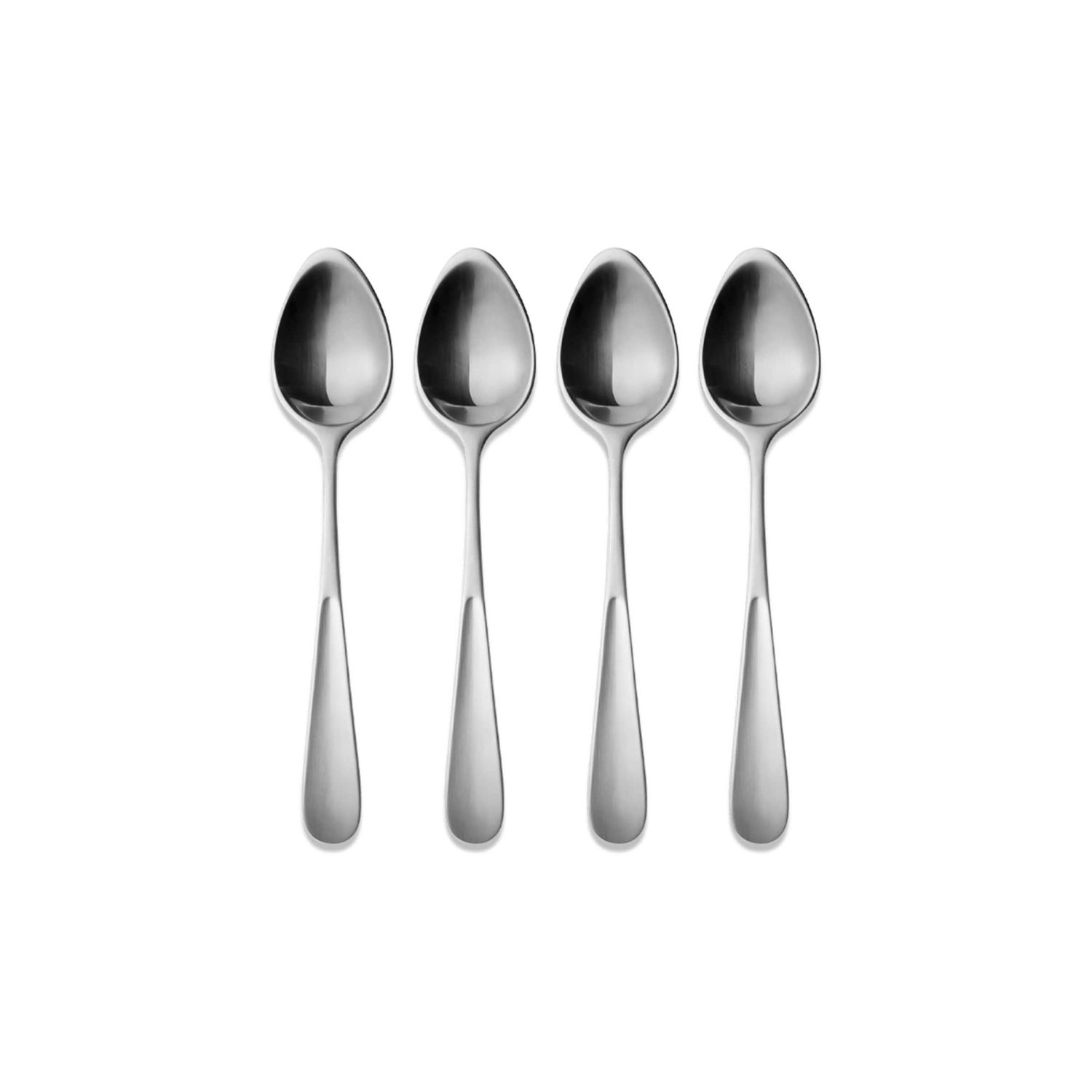 George Jensen Vivianna Dessert Spoon Gift Box Stainless Steel 4 Pieces 10015000, 5713275066972
