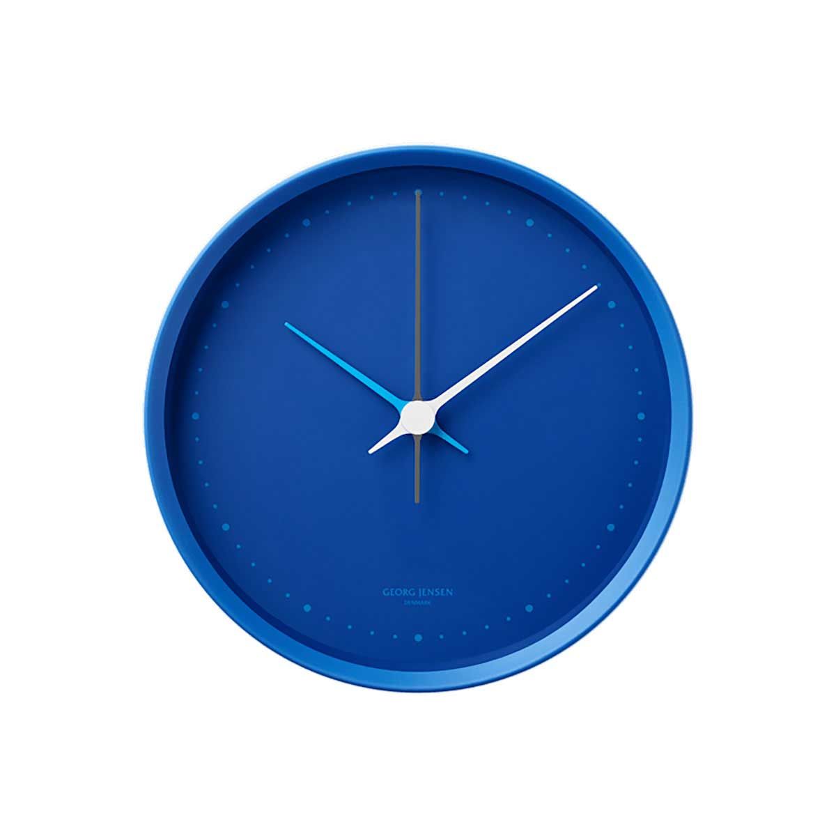 George Jensen Henning Koppel Wall Clock Iconic Blue 10 cm 10020486, 5713275248415