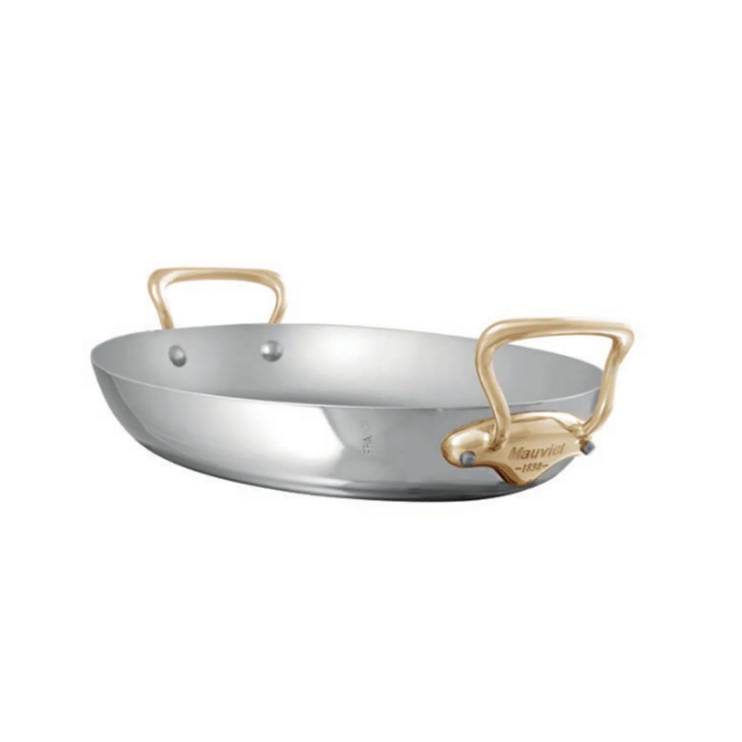 Product photo of Mauviel M'Cook B Plat Ovale Oval Platter - MPN 353445, UPC 3574903534452