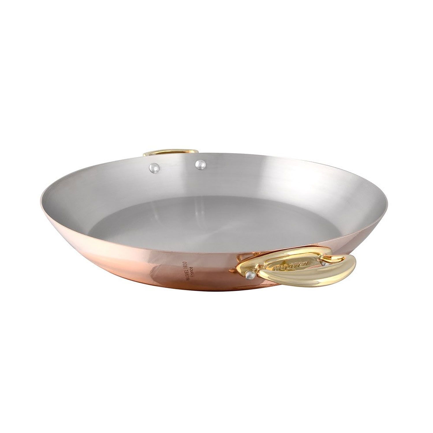 Product photo of Mauviel M'150B Copper Round Pan 7.9 Inch - MPN 672720, UPC 3574906727202