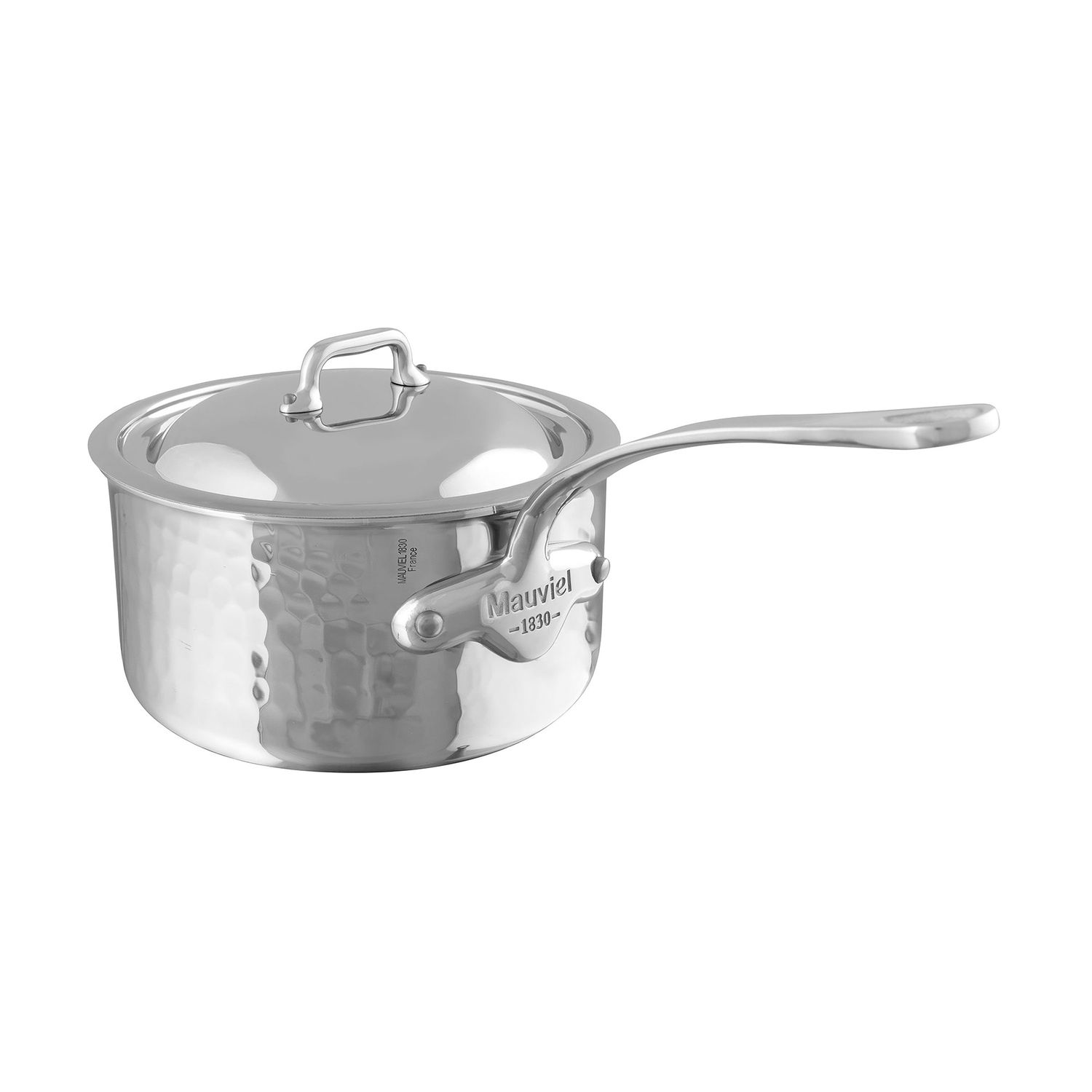 Product photo of Mauviel M'Elite Saucepan with Lid 7.1 Inch - MPN 527079