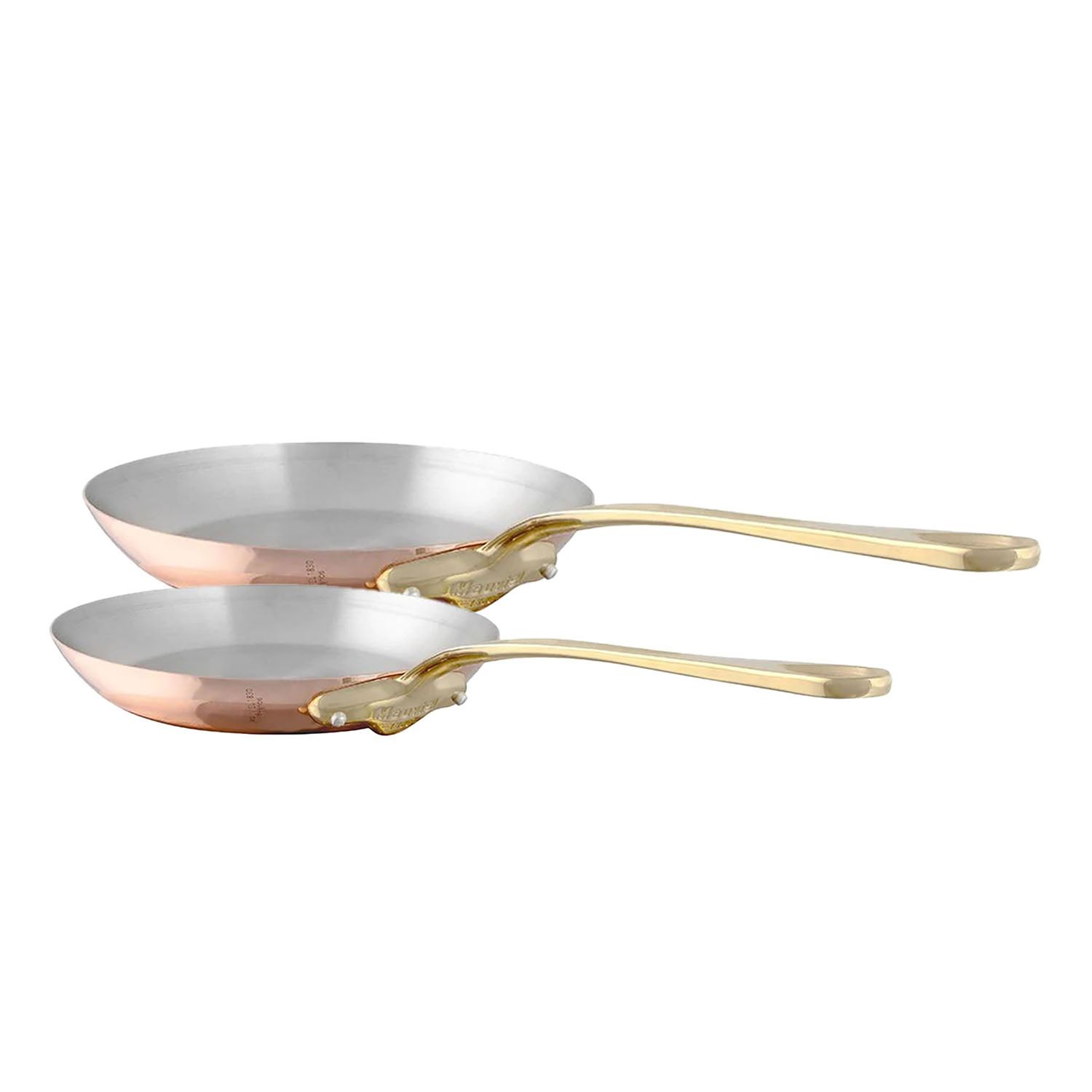 Product photo of Mauviel M'150B Copper 2-Piece Cookware Set - MPN 670010