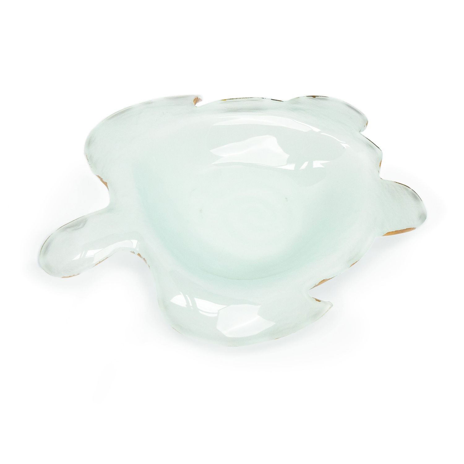 Annieglass Medium Turtle Sculpture 10 x 7.25 Inch, SE301FG, 690432301297