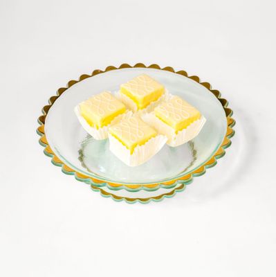 Annieglass Sweetie Small Cake Stand 10.25 Inch, SWT139, 690432139180