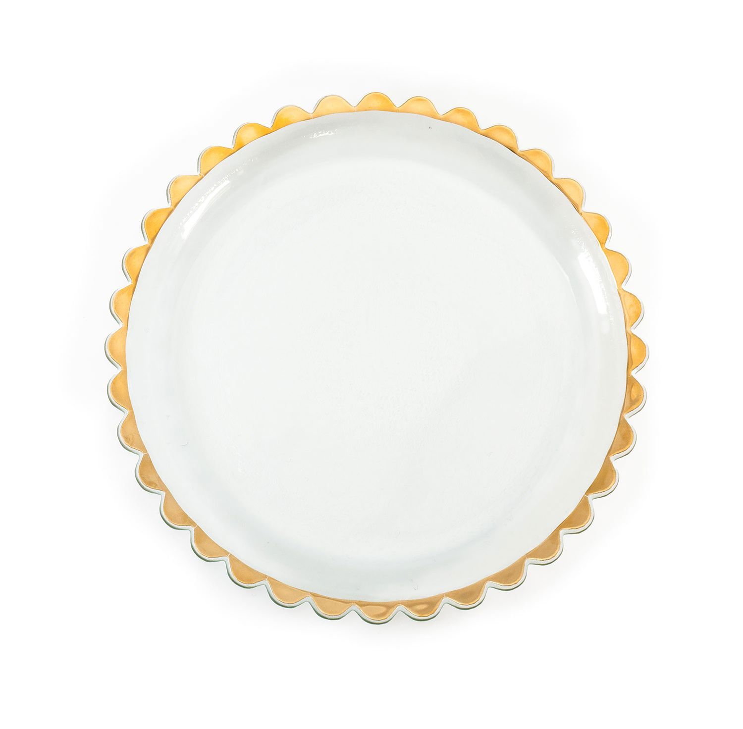 Annieglass Sweetie Dinner Plate 10.25 Inch, SWT106, 690432106182