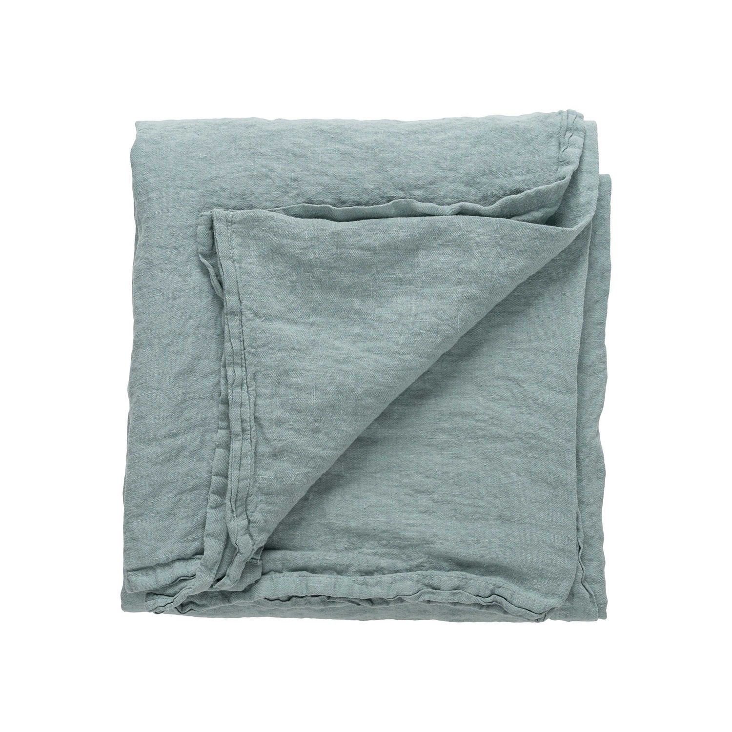 Costa Nova Maria Mint Table Cloth 100% Linen 55 x 55 inch TX0336-MNT, 5606739982935