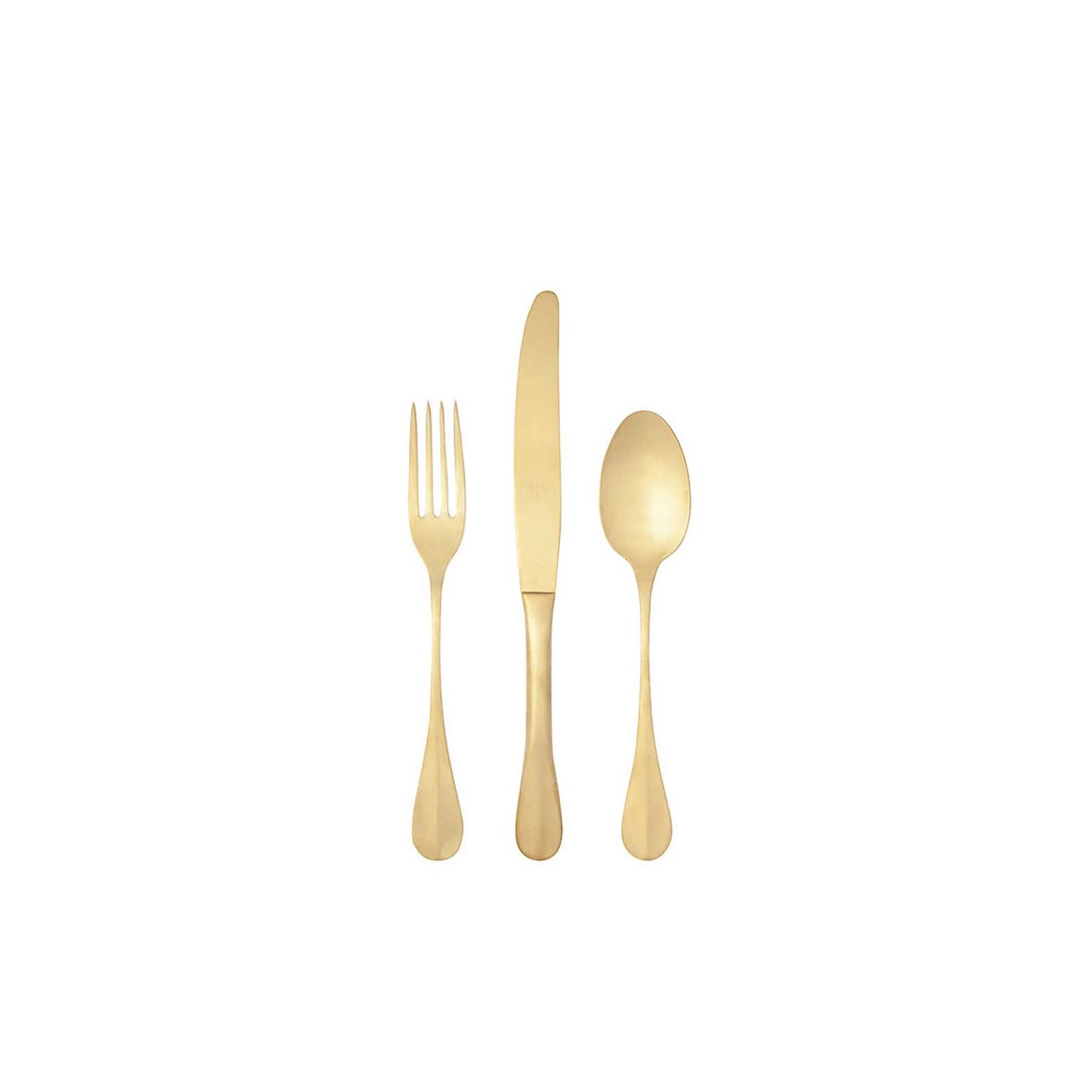 Costa Nova Nau Gold Dessert Set 18 Pieces C20446-GLD, 5606739953171