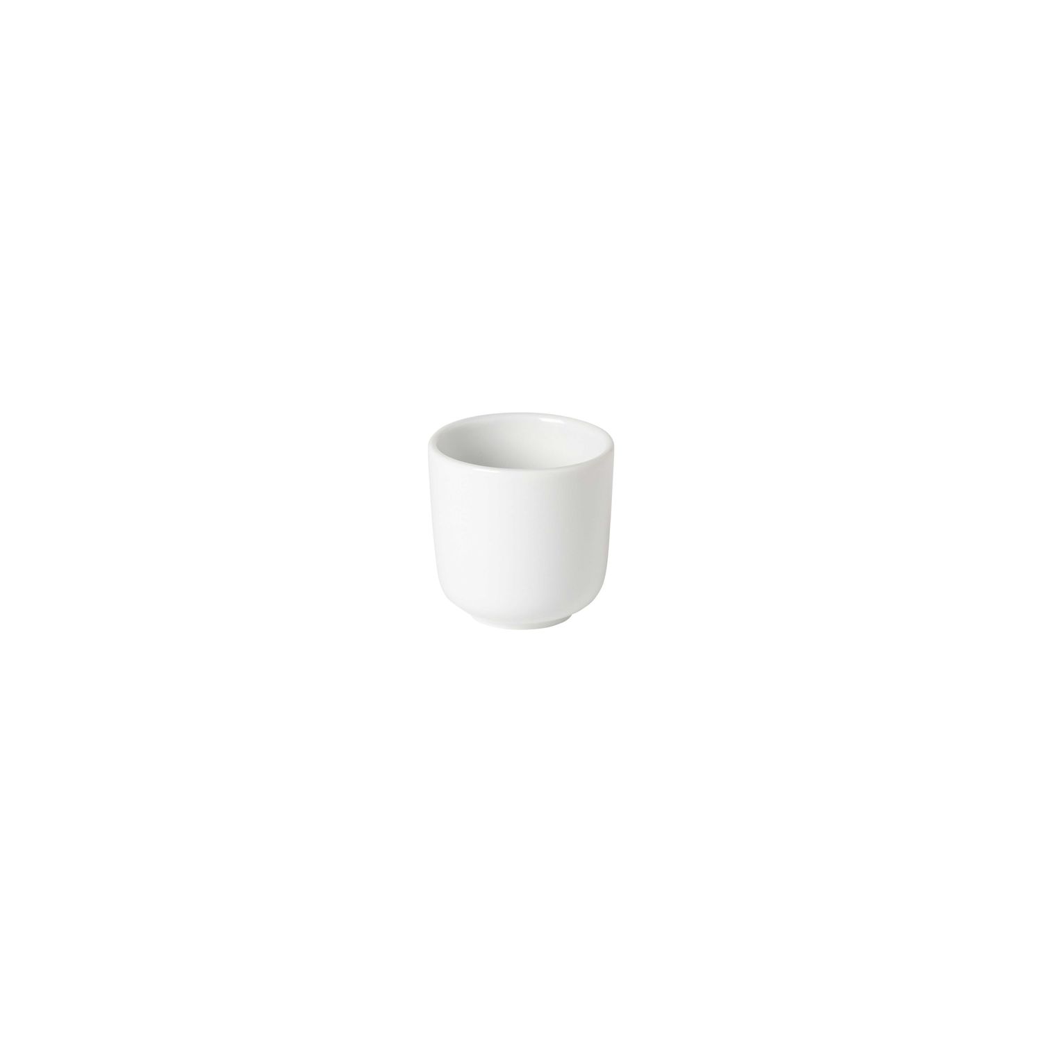 Costa Nova Resonance White Porcelain Tumbler 2 inch 8RCC061-WHI, 5606739976545