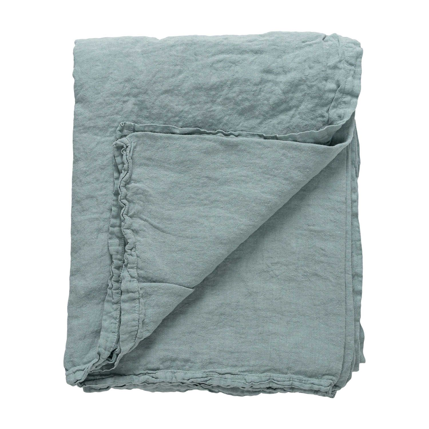 Costa Nova Maria Mint Table Cloth 100% Linen 55 x 79 inch TX0340-MNT, 5606739982973