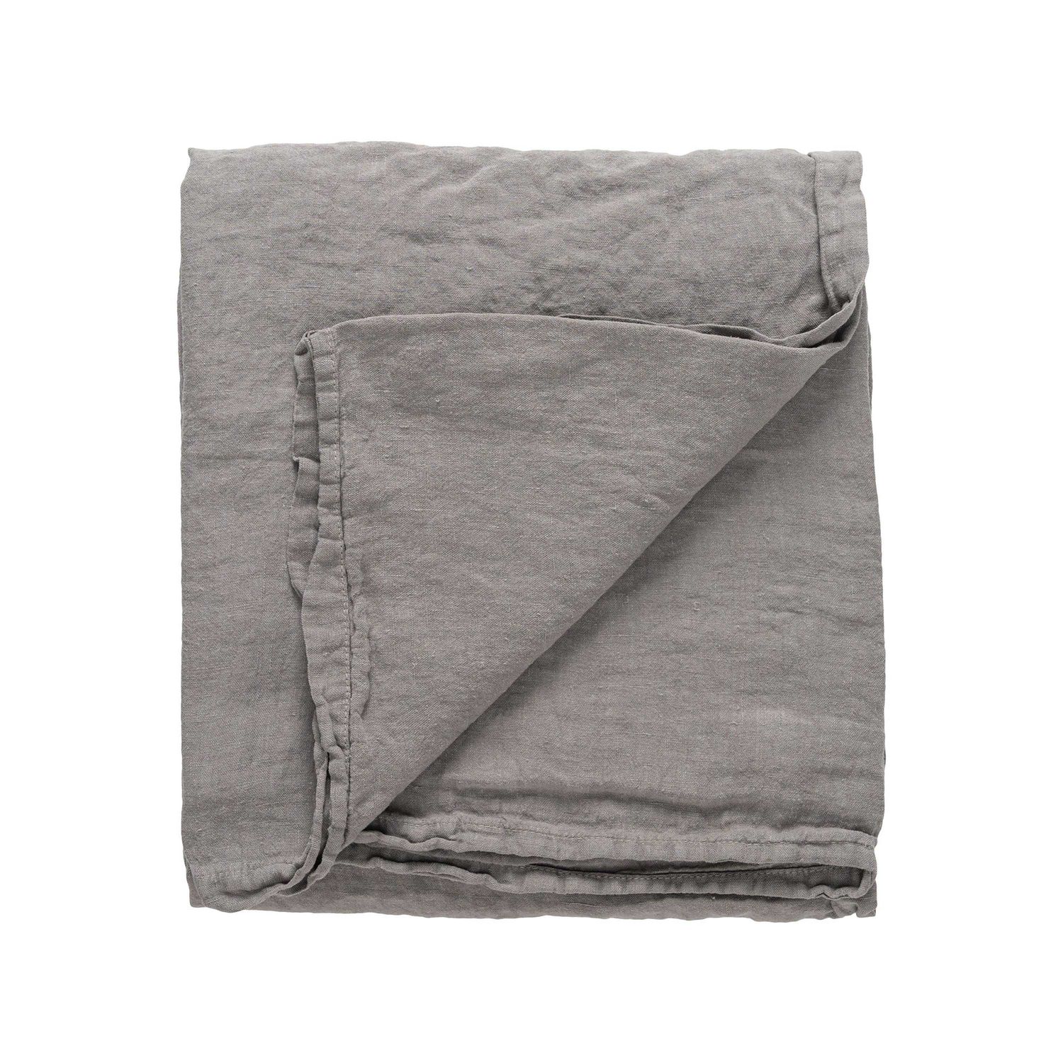 Costa Nova Maria Dusk Grey Table Cloth 100% Linen 55 x 55 inch TX0334-DGY, 5606739982911