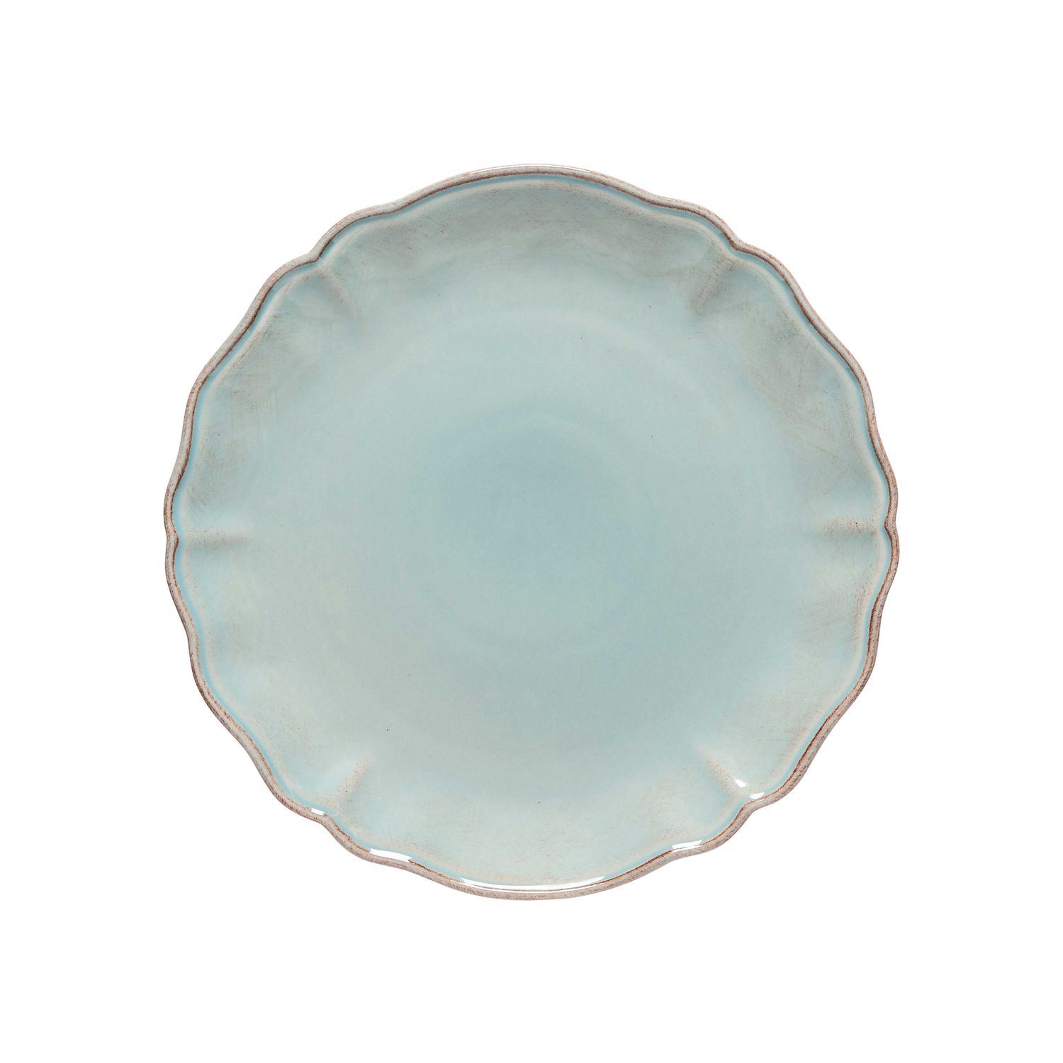 Costa Nova Alentejo Turquoise Dinner Plate 12 inch TP301-TRQ, 5606739972219