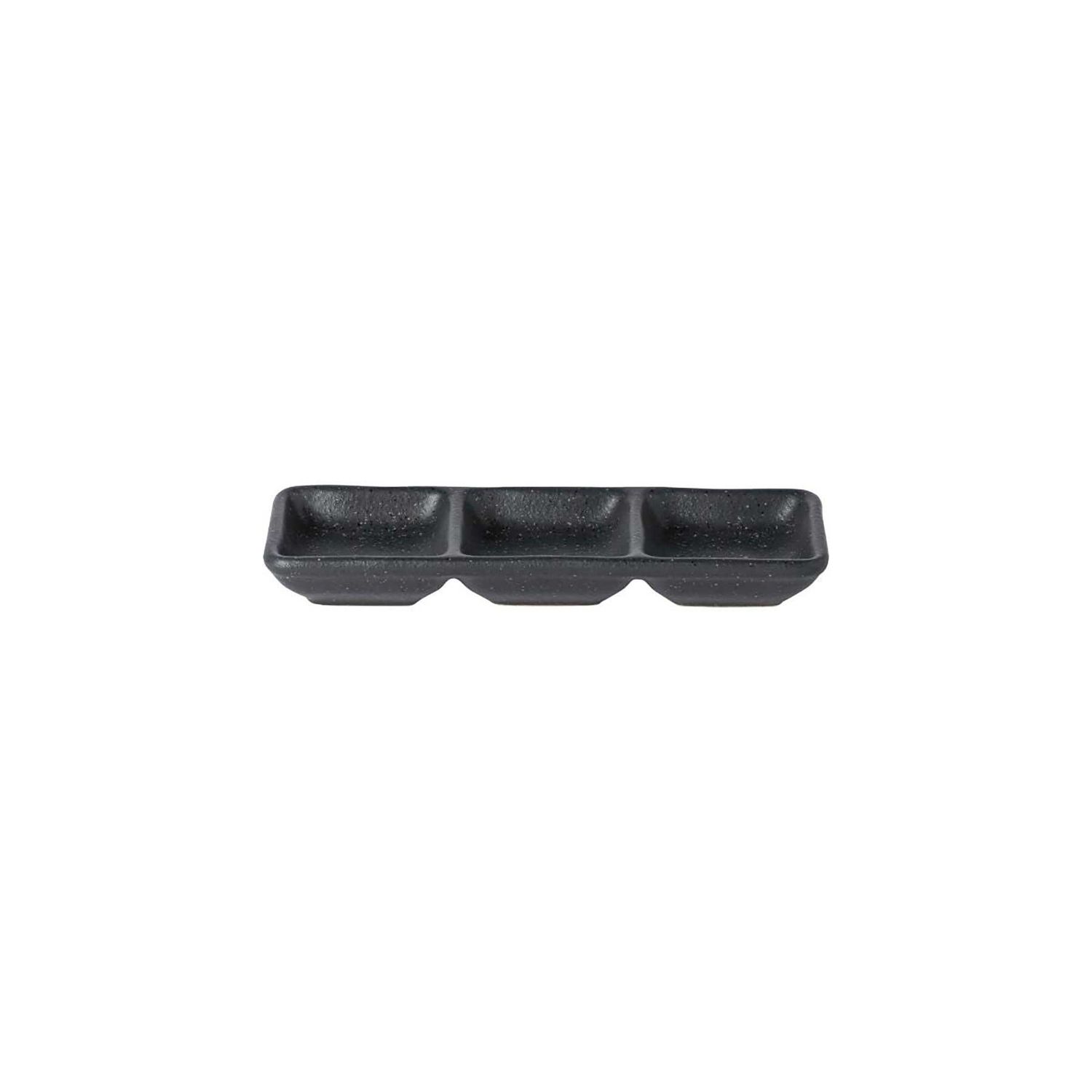 Costa Nova Roda Ardosia 3-Section Rectangular Tray 7 inch RTR181-ARD, 5606739961923