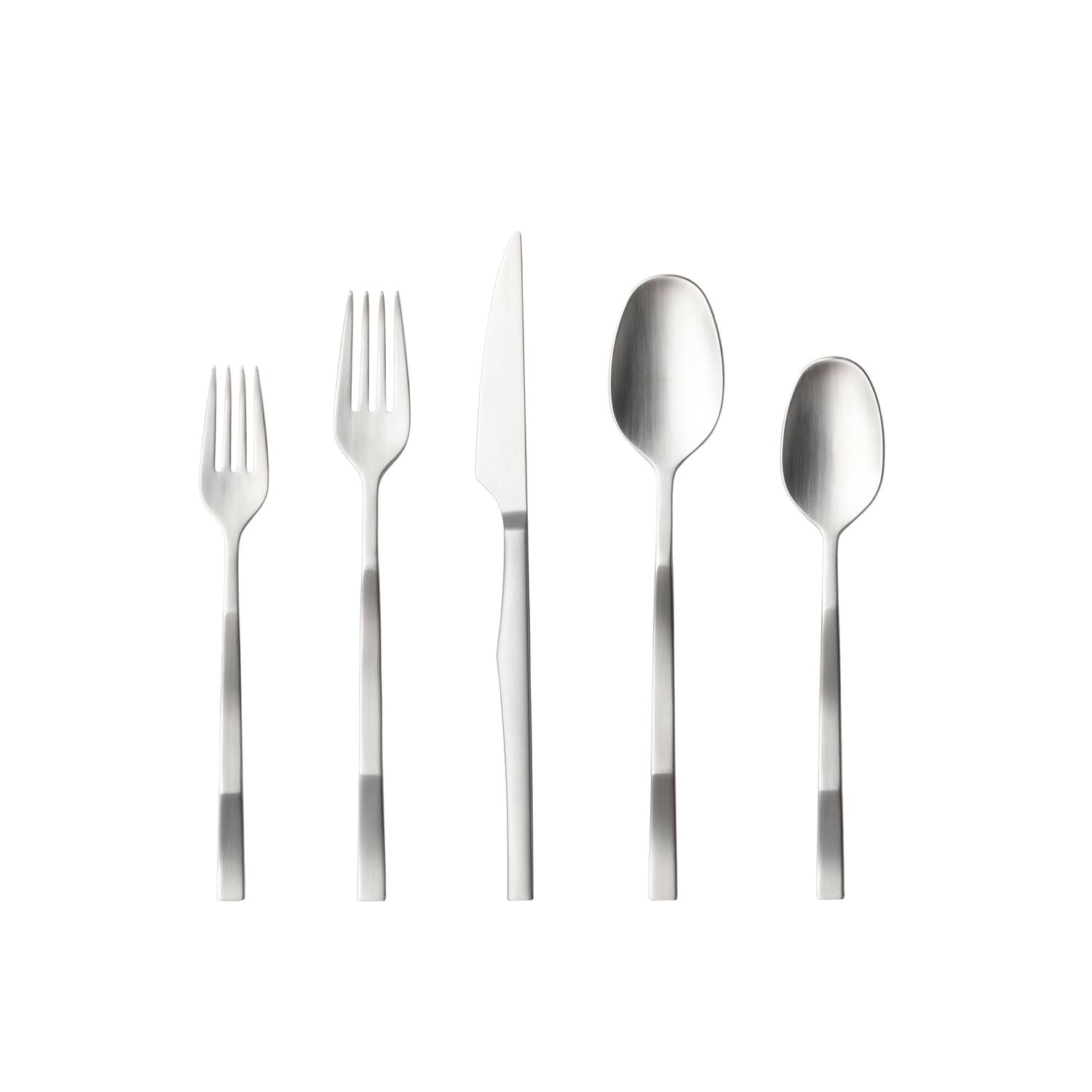 Costa Nova Ramo Brushed 5 Piece Place Setting 18/10 Stainless Steel C20866-BRS, 5606739982447