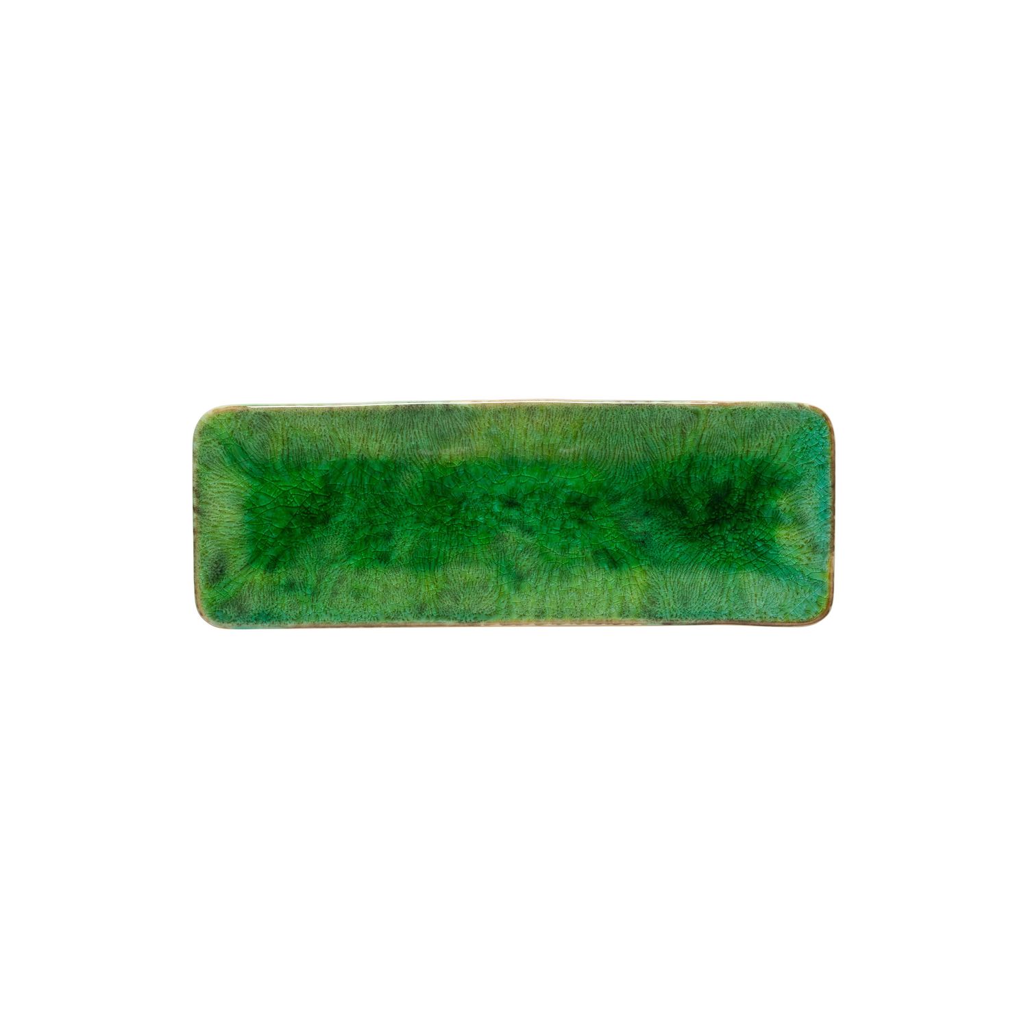 Costa Nova Riviera Tomate Green Rectangular Tray 11 inch RTR283-TMT, 5606739978600