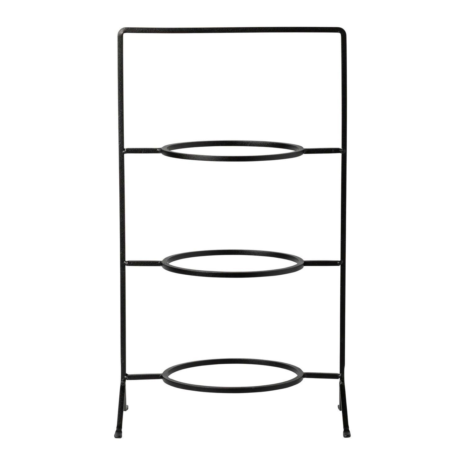Costa Nova Boutique Metallic Black 3 Round Stage Metallic Holder O30189-MET, 5606739962210