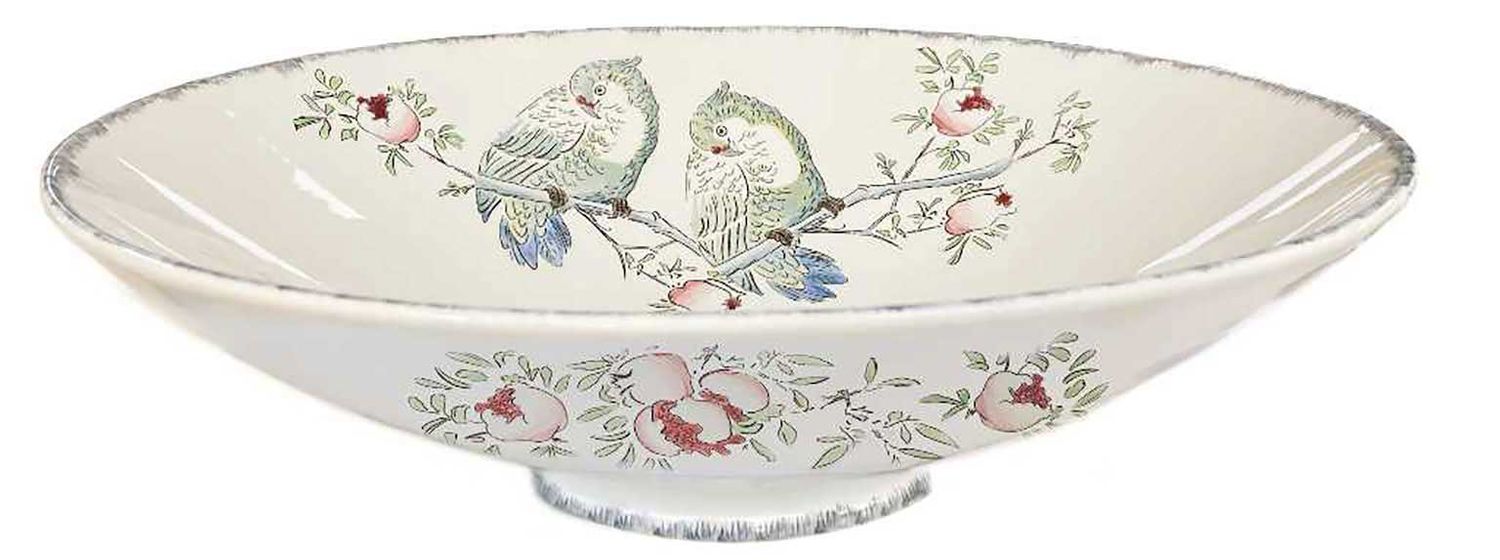 Gien France Grands Oiseaux Trevise Bowl, 0113CCTR99 , 3660838047485
