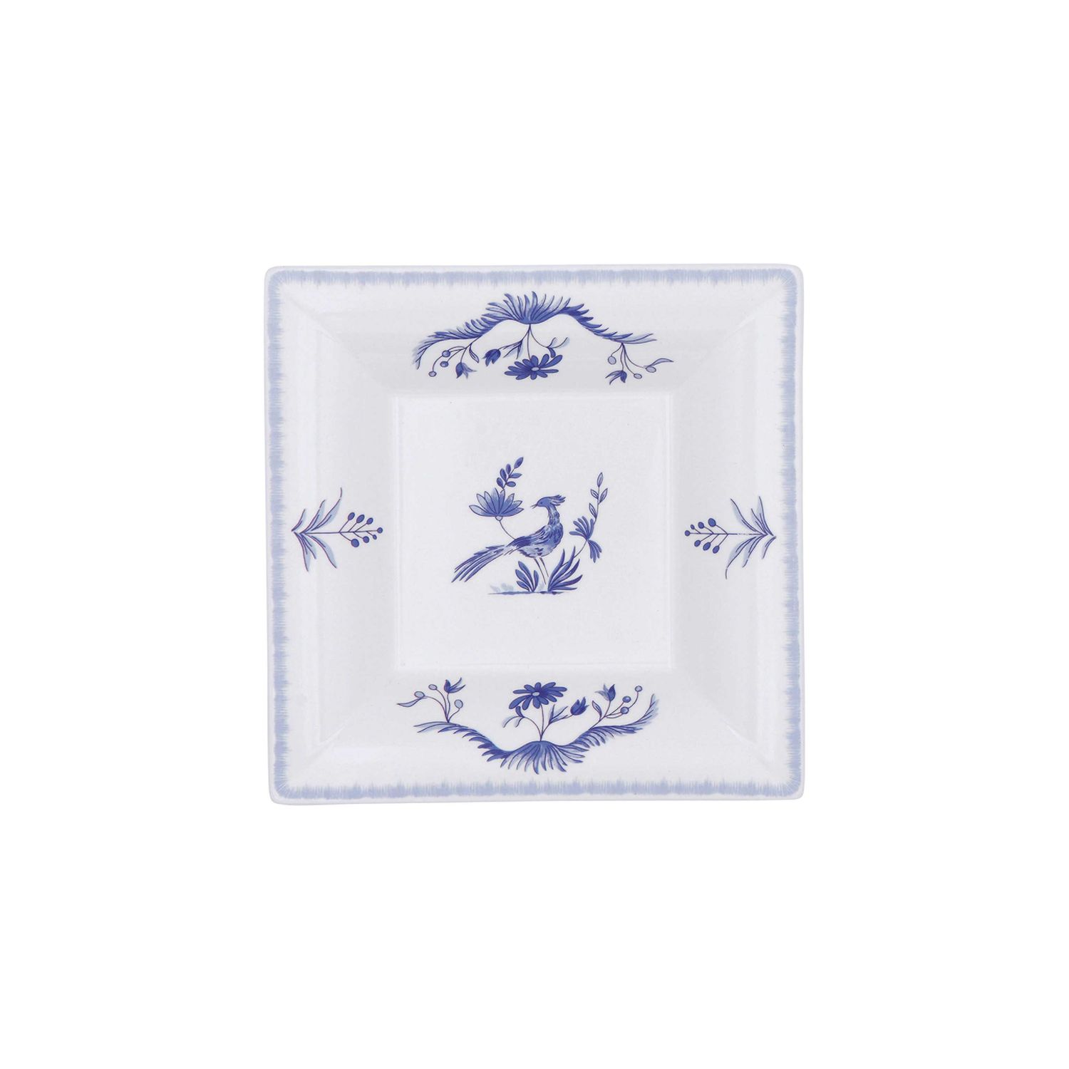 Gien France Paradis Bleu Large Square Candy Tray, 1874CCEC01 , 3660838042657