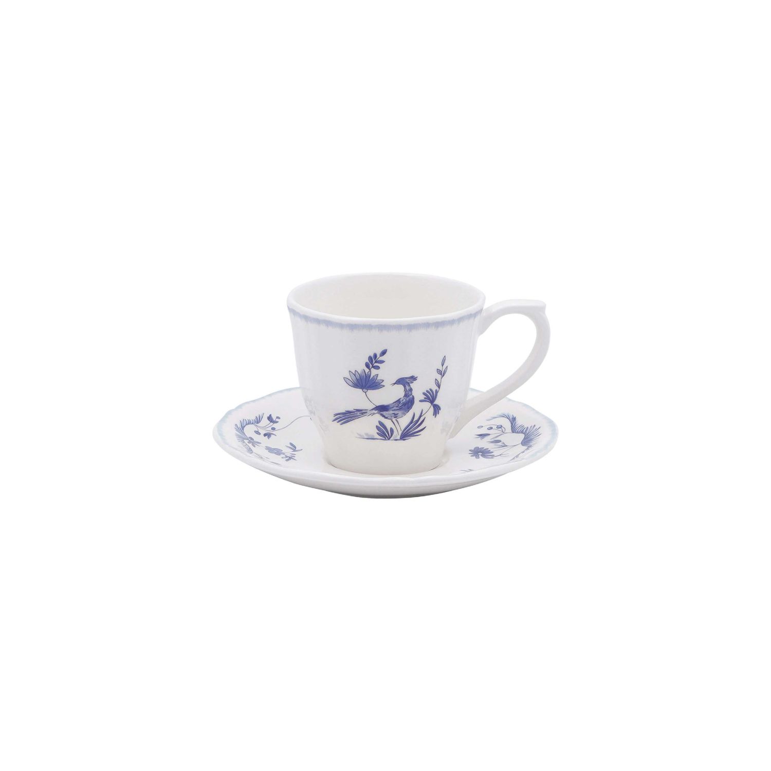 Gien France Paradis Bleu US Tea Cups And Saucers, 18742PTU49 , 3660838042602