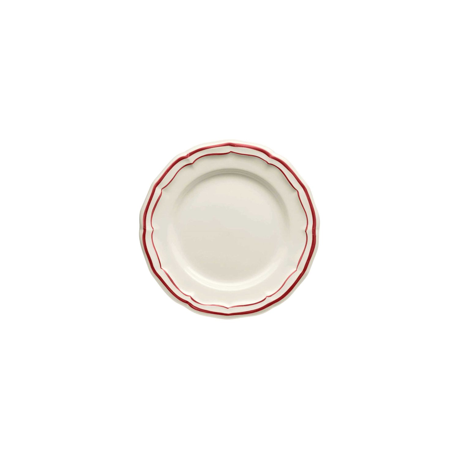 Gien France Filet Rouge Coasters, 1830C02L22 , 3660838045535