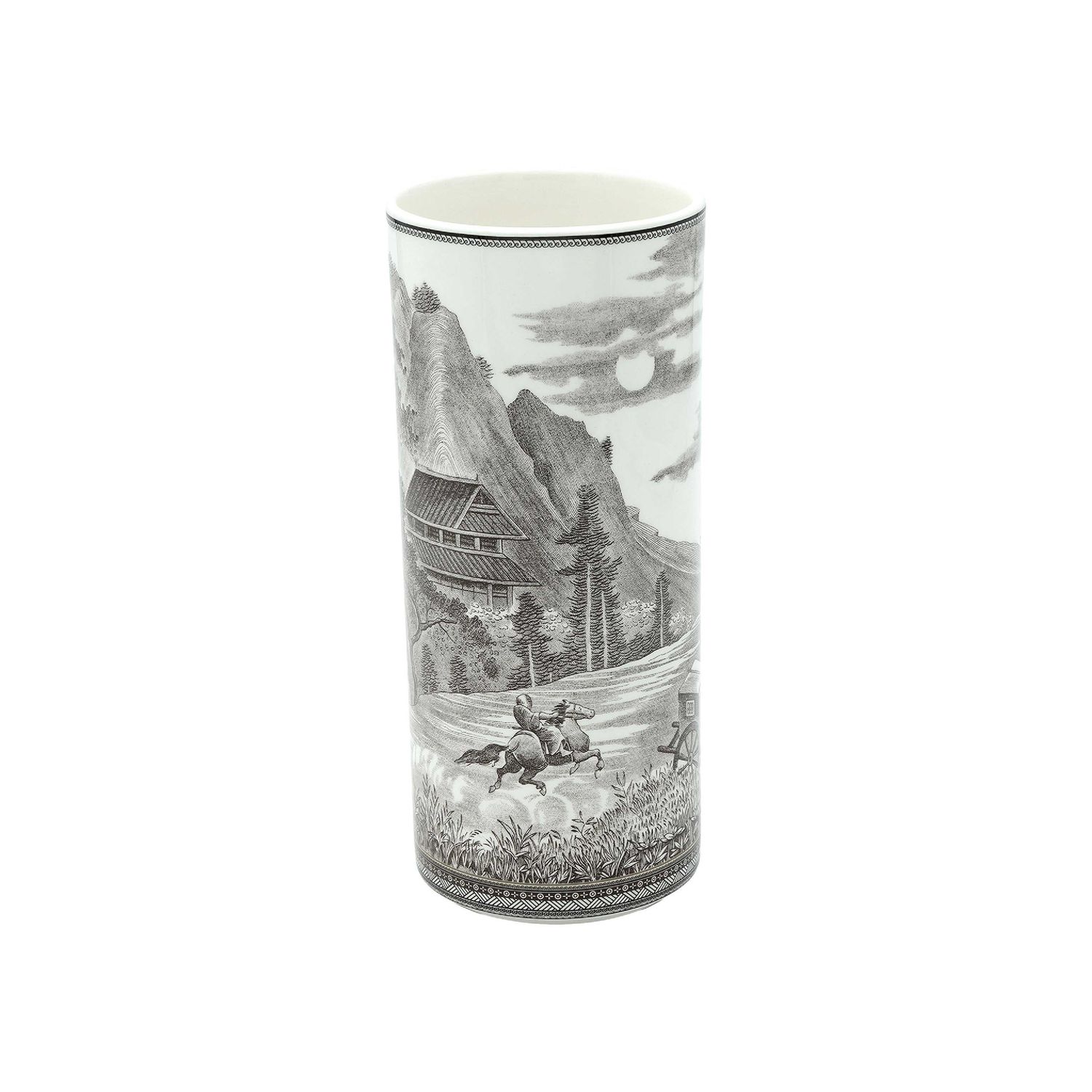 Gien France Le Cavalier Des Steppes Cylinder Vase Medium, 1865CVD200 , 3660838038537