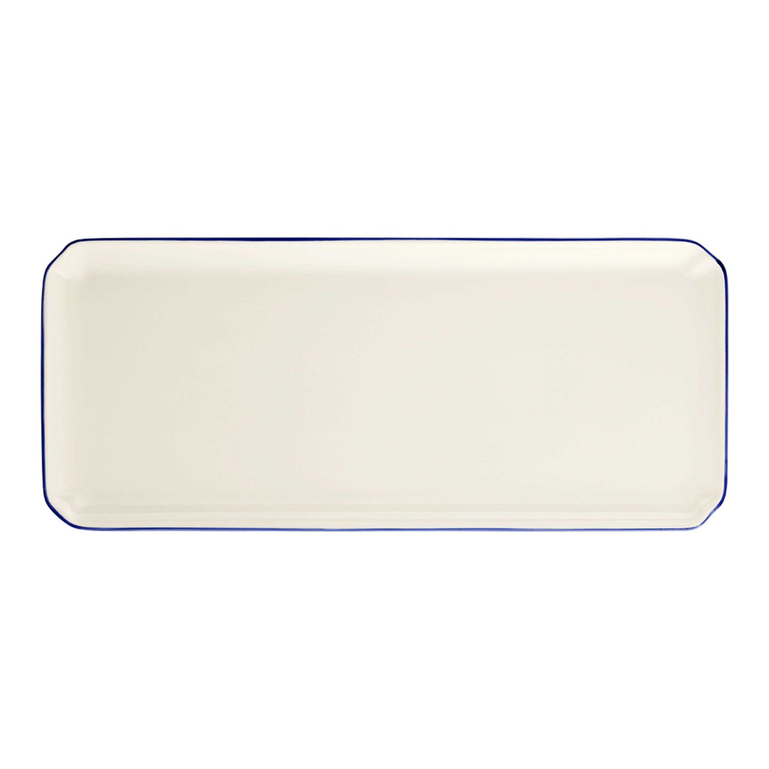 Gien France Filet Cobalt Oblong Serving Tray, 1541CPCA48 , 3660838036342