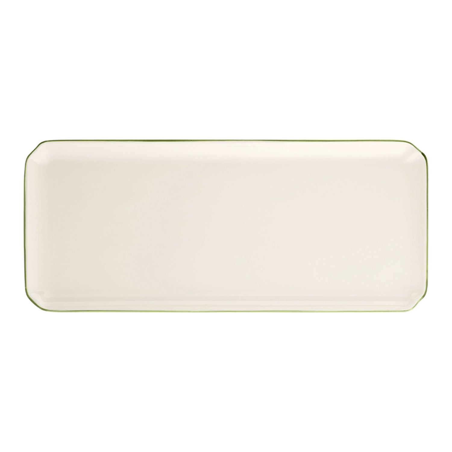Gien France Filet Vert Oblong Serving Tray, 1645CPCA48 , 3660838037189