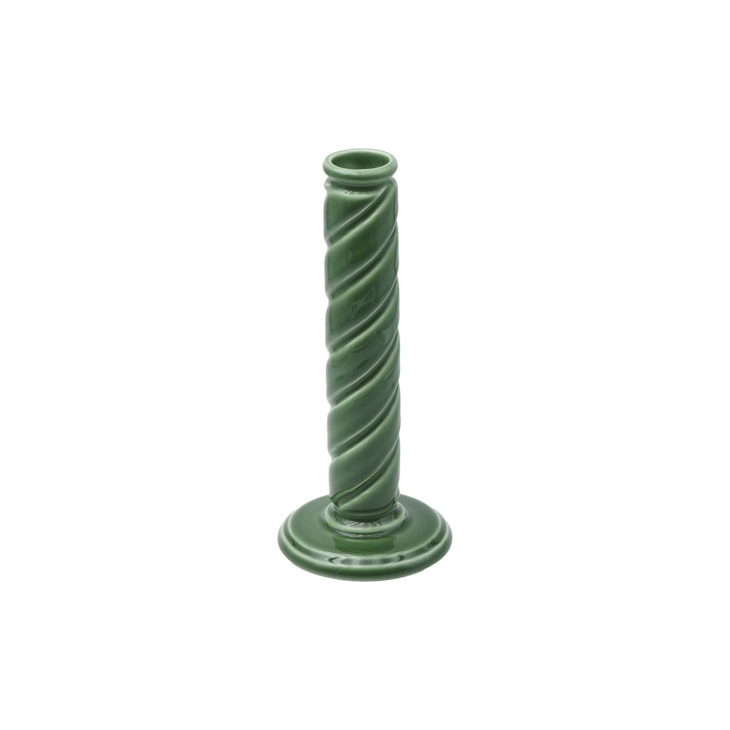 Gien France Berlingot Candleholder Large Fougere, 1872CBTG86 , 3660838040394