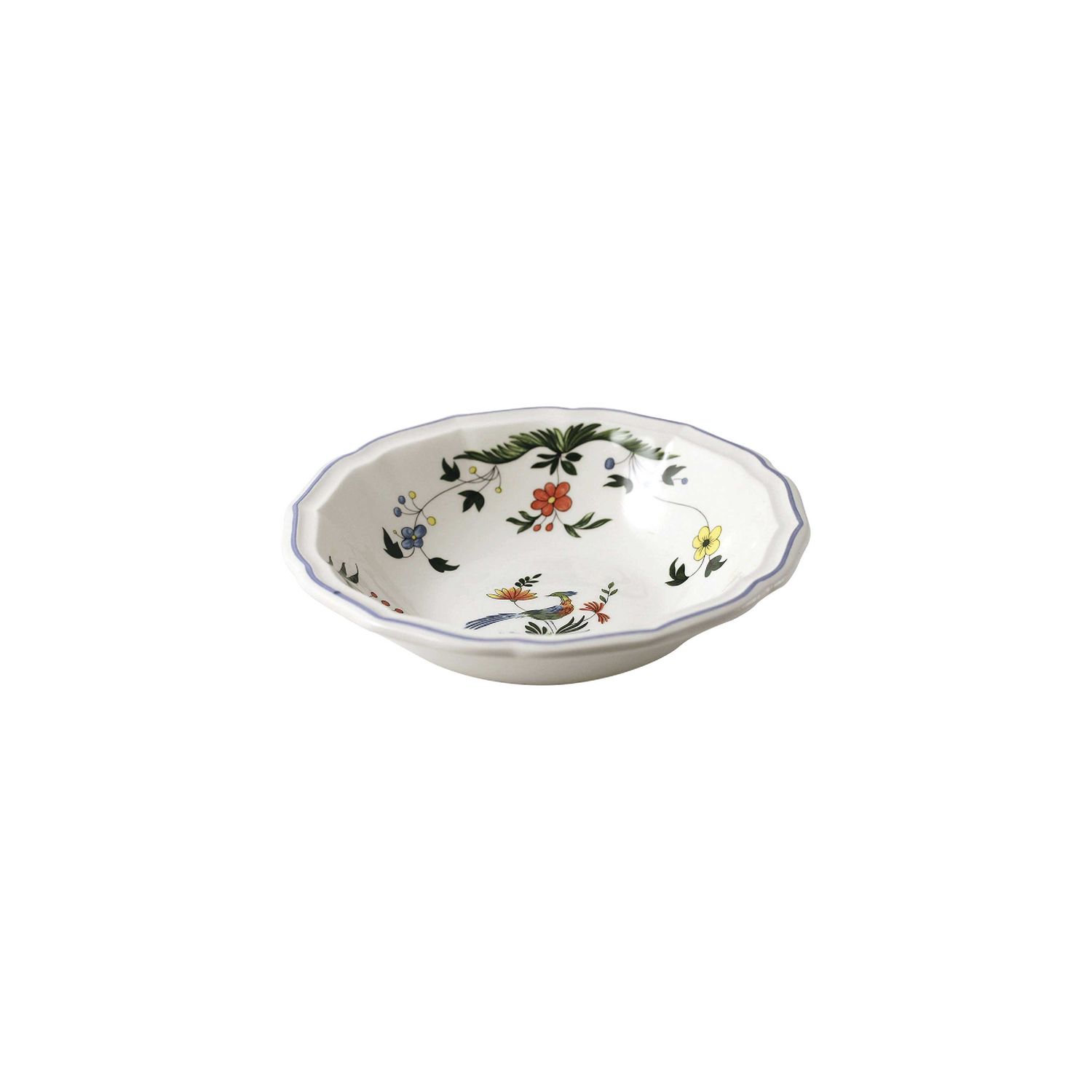 Gien France Oiseaux De Paradis Cereal Bowls, 0111C04F22 , 840769062235