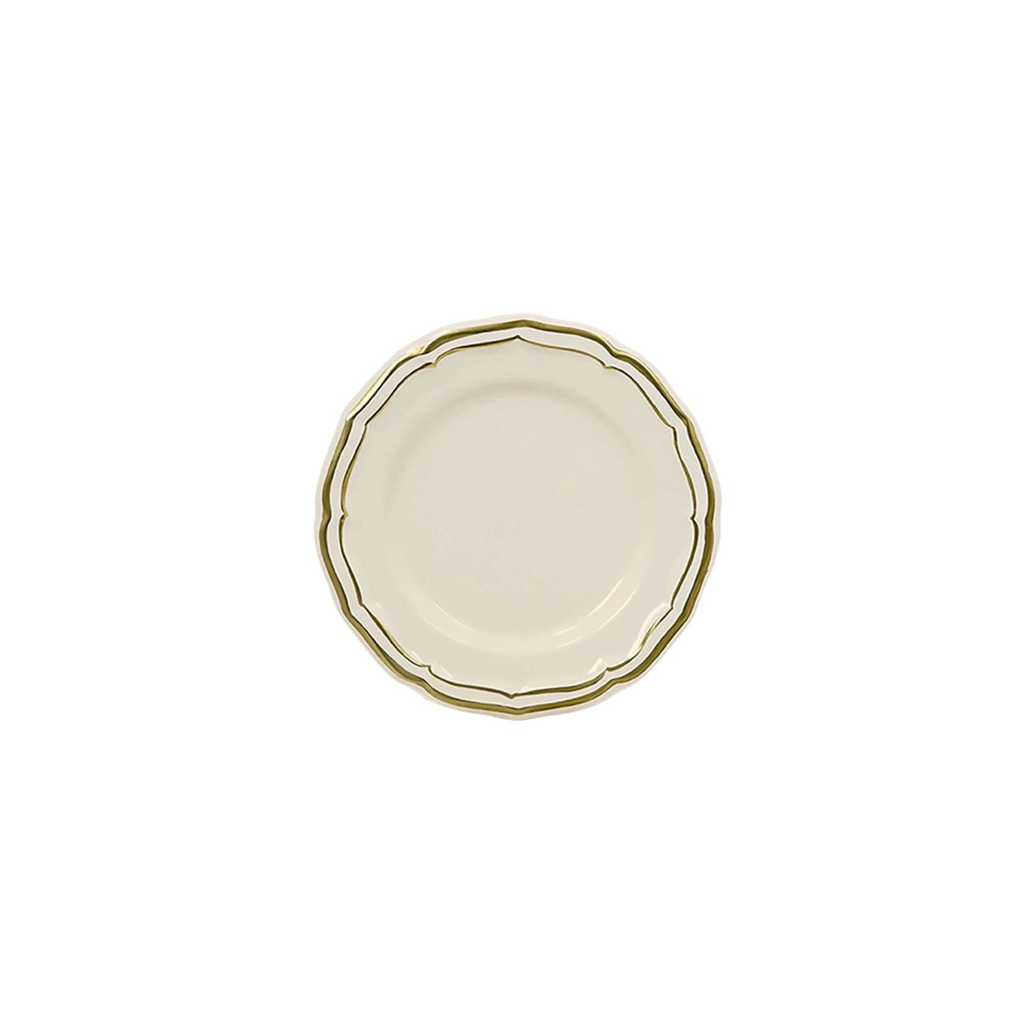 Gien France Filet Or Coaster, 1837CDBO22 , 3660838045511