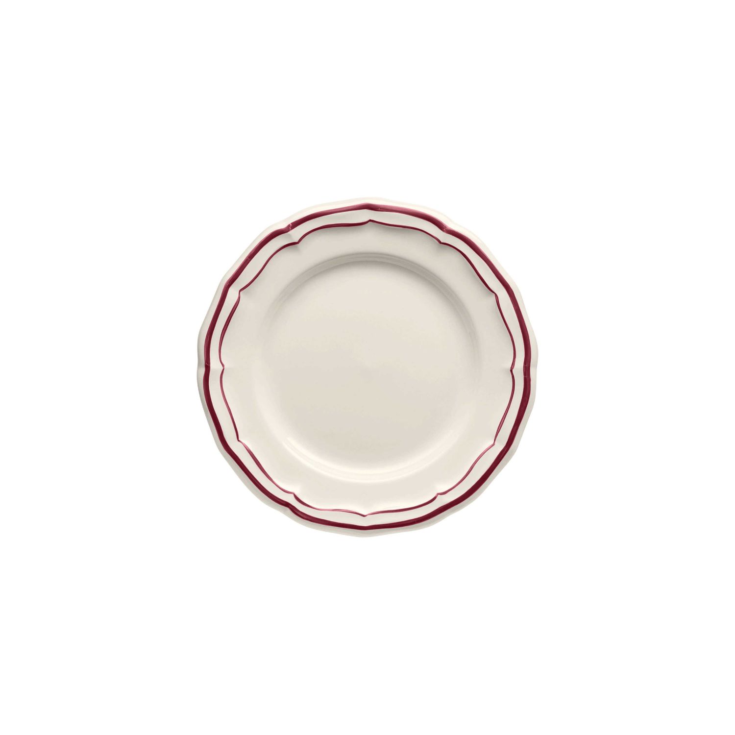 Gien France Filet Bordeaux Canape Plates, 1869B4A522 , 3660838042794